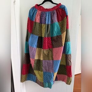 ✨ Vintage Patchwork Prairie Skirt ✨